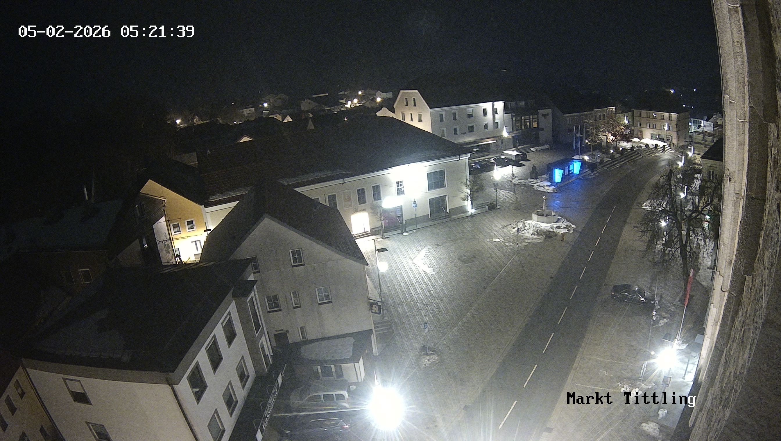Archiv Foto Webcam Marktplatz in Tittling