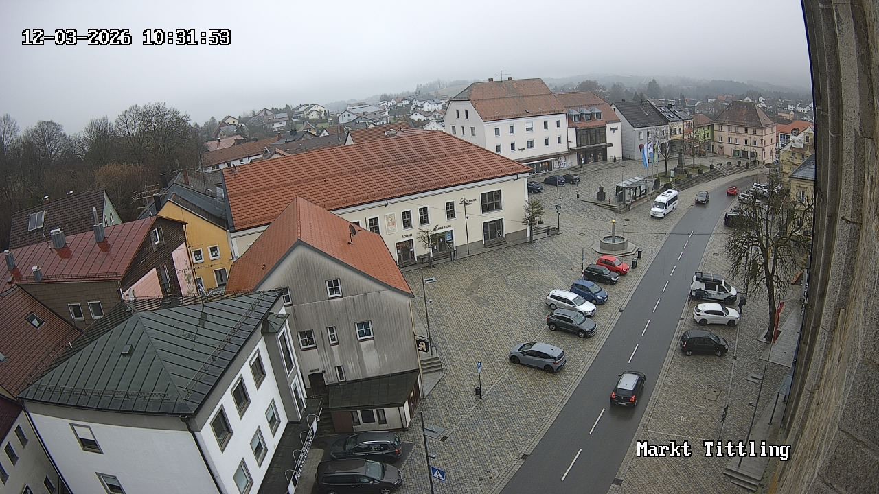 Archived image Webcam Tittling Market Square