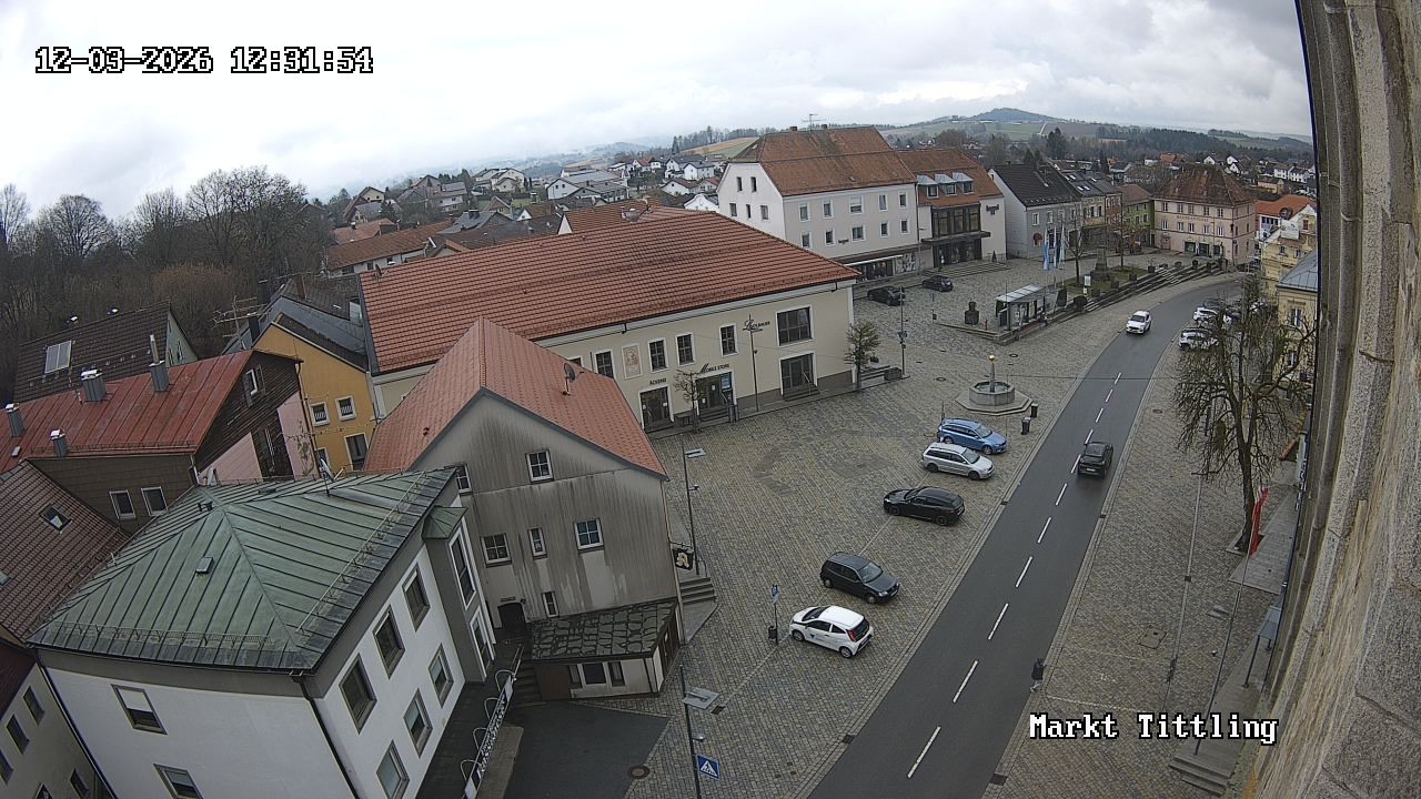 Archived image Webcam Tittling Market Square