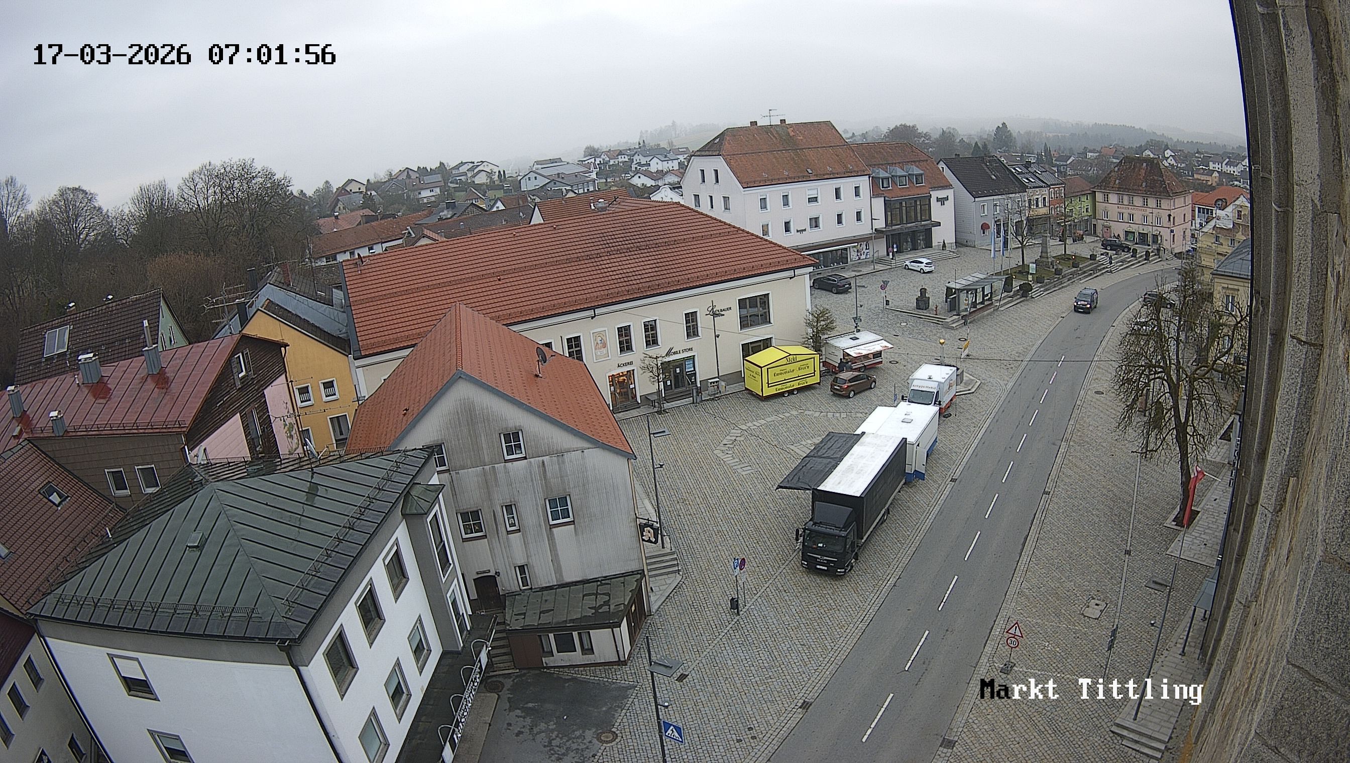 Archived image Webcam Tittling Market Square