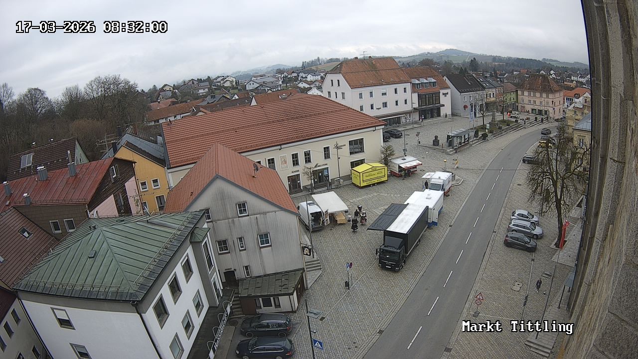 Archived image Webcam Tittling Market Square