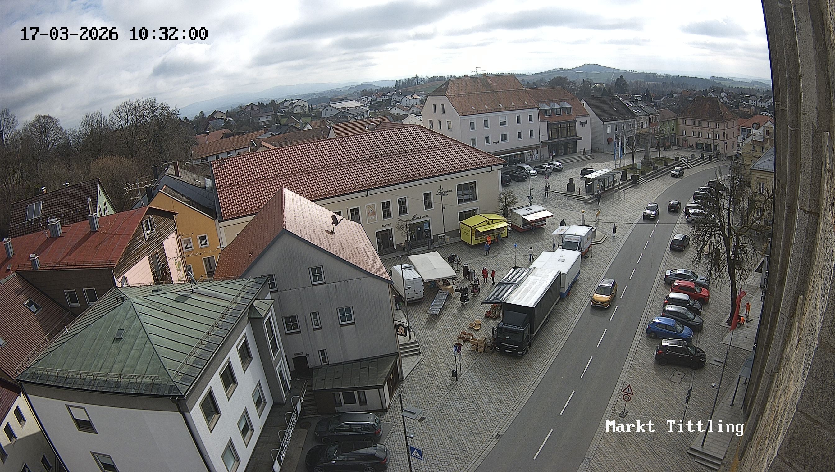 Archived image Webcam Tittling Market Square