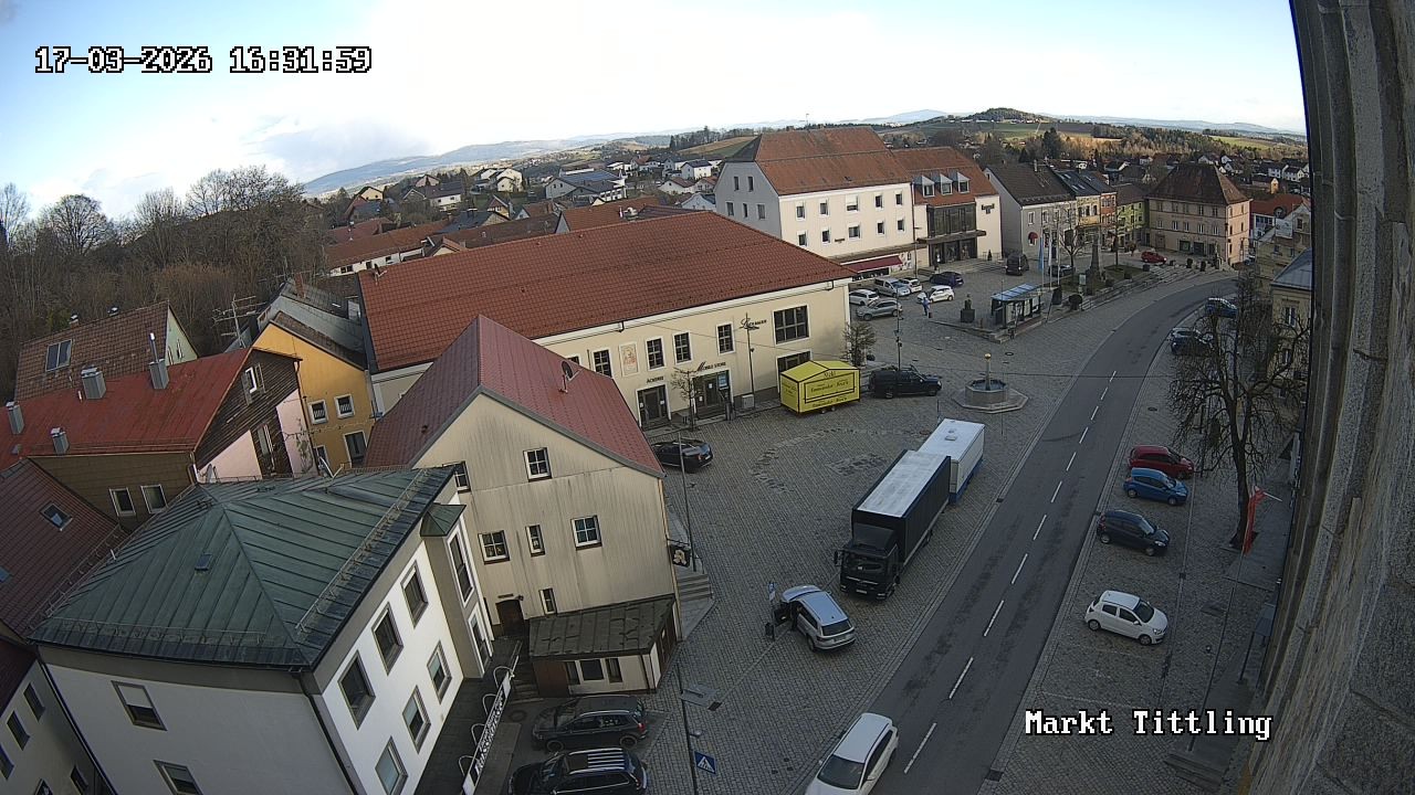 Archived image Webcam Tittling Market Square