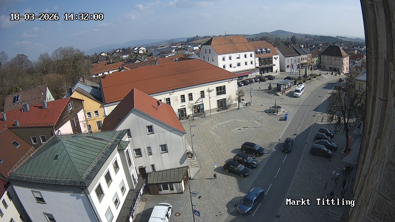 Archived image Webcam Tittling Market Square