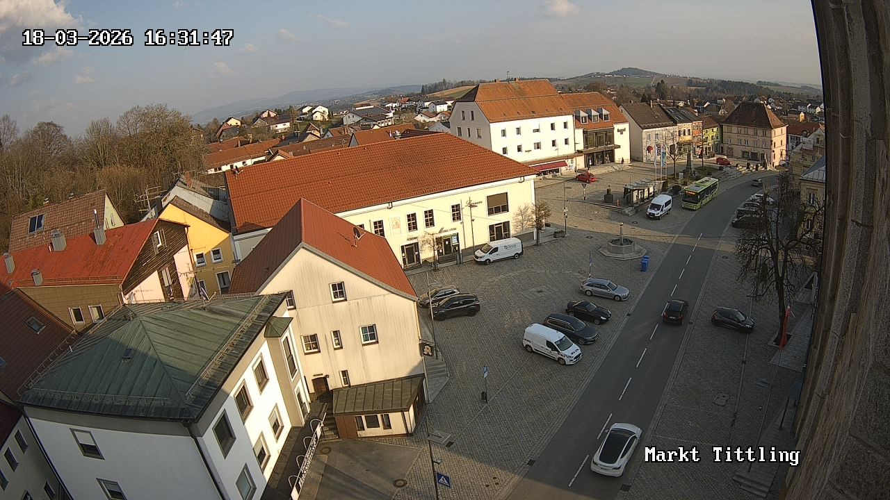 Archived image Webcam Tittling Market Square