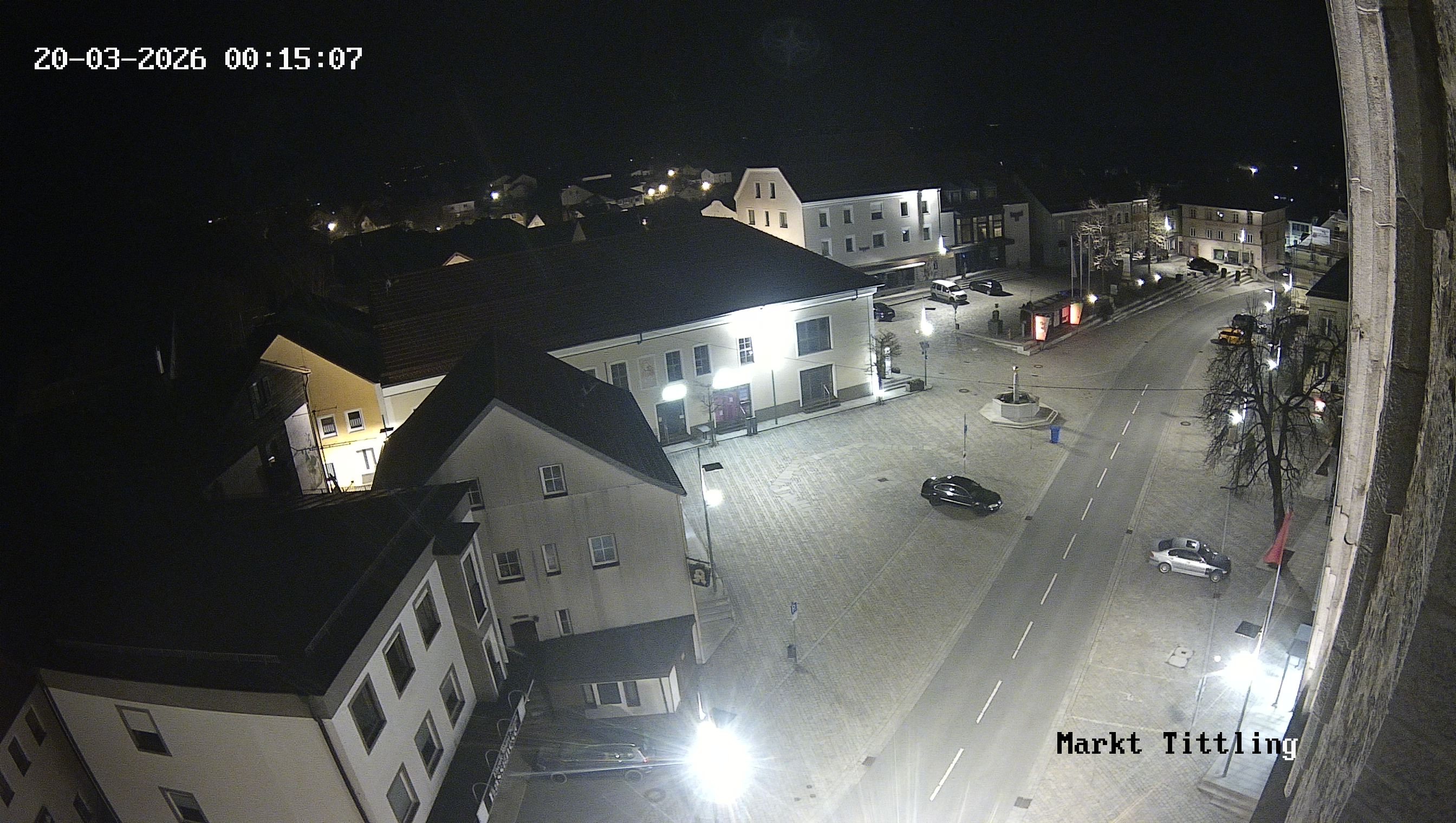 Archiv Foto Webcam Marktplatz in Tittling