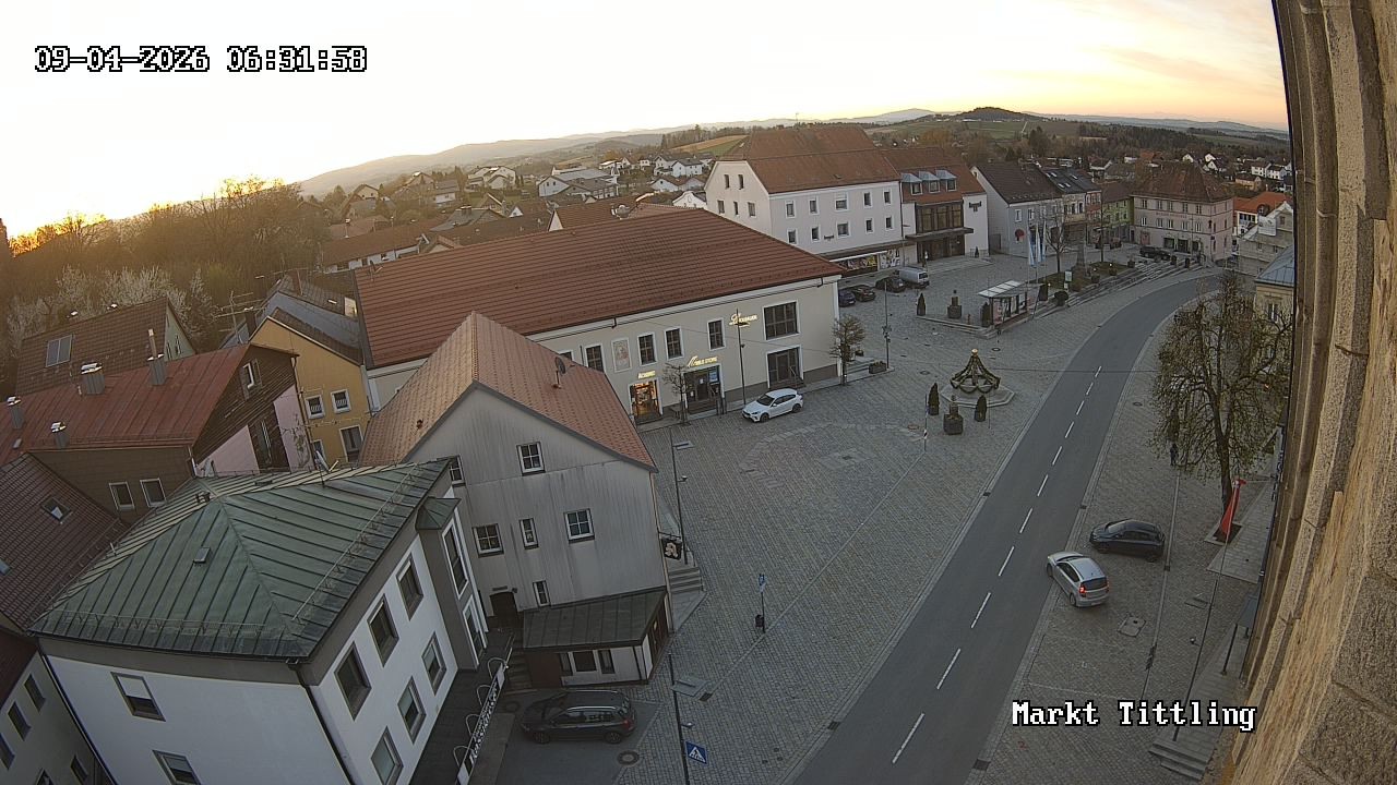 Archived image Webcam Tittling Market Square
