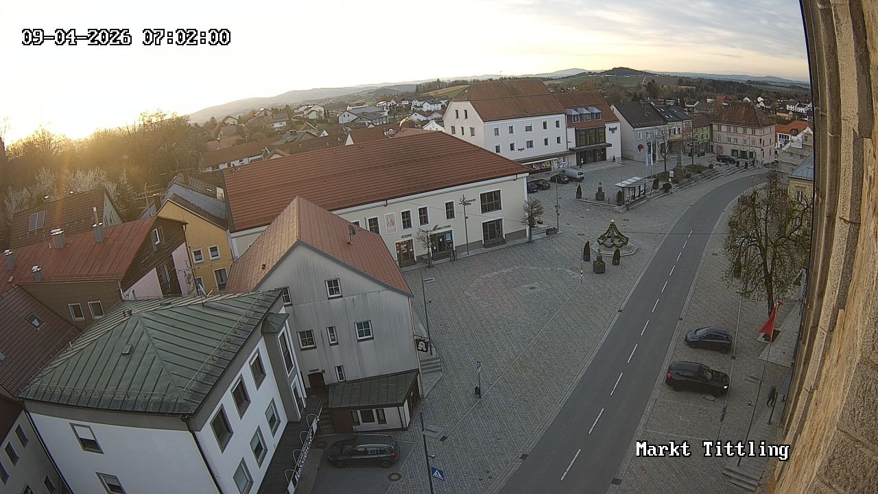 Archived image Webcam Tittling Market Square
