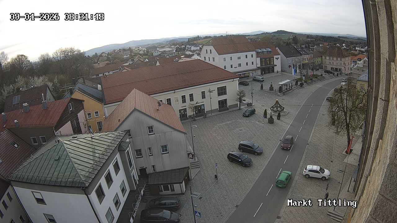 Archived image Webcam Tittling Market Square