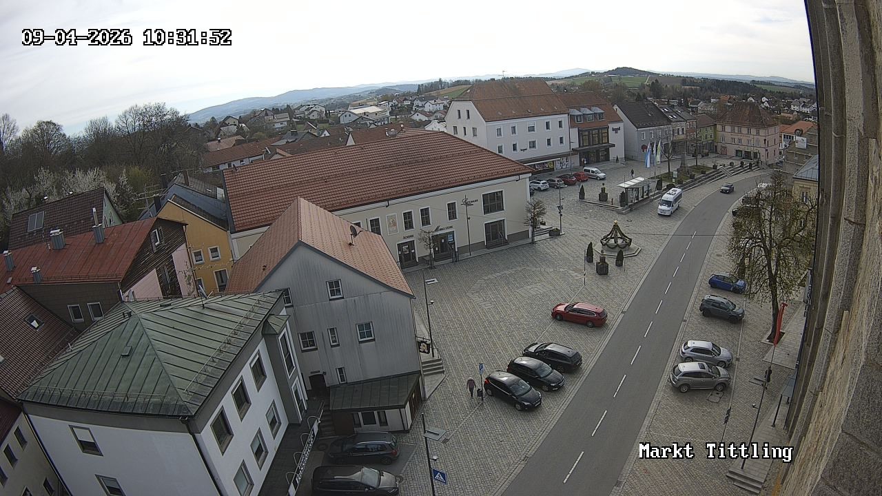 Archived image Webcam Tittling Market Square