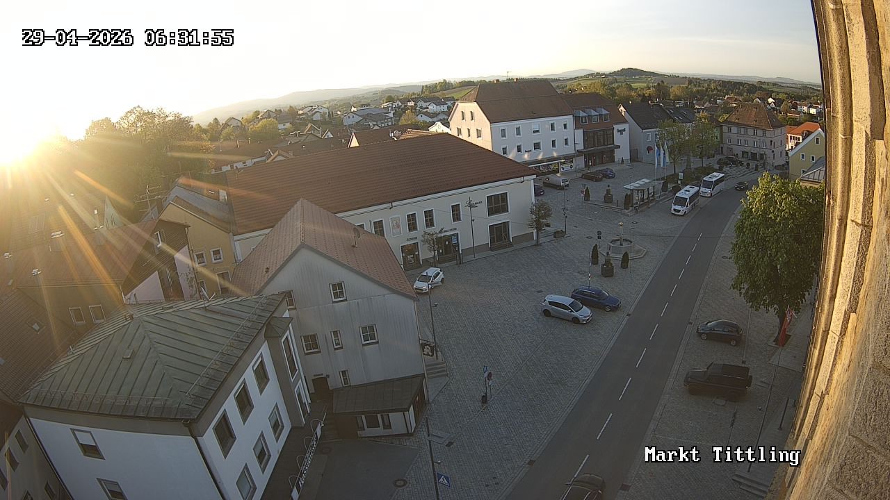Archived image Webcam Tittling Market Square