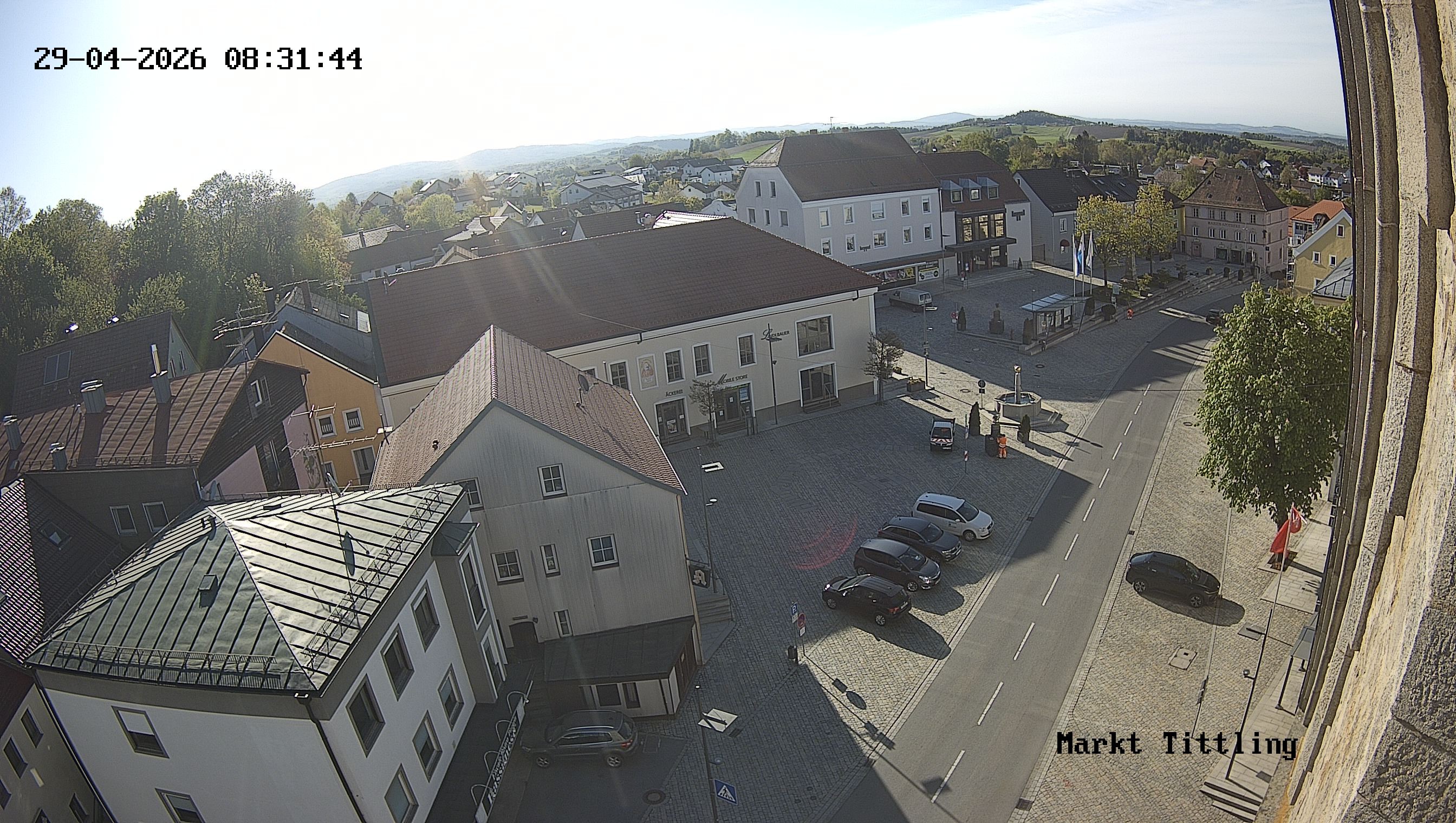 Archived image Webcam Tittling Market Square