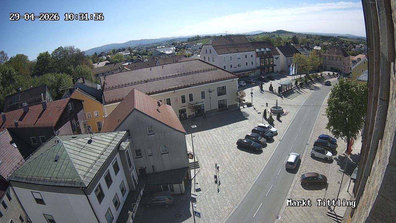 Archived image Webcam Tittling Market Square