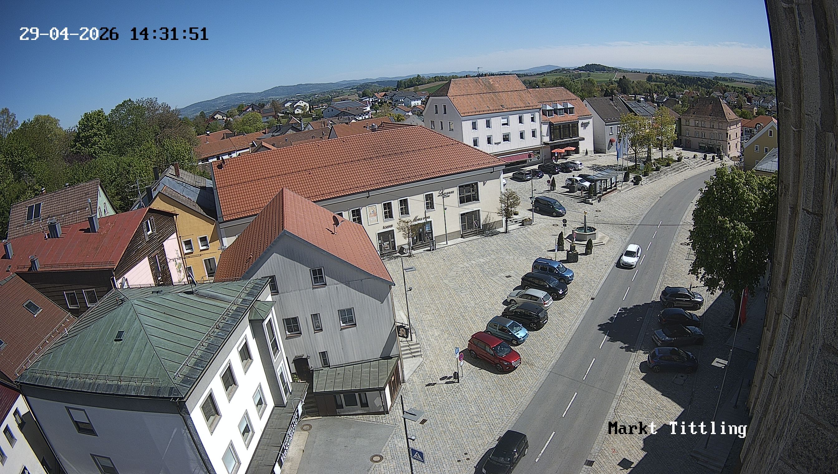 Archived image Webcam Tittling Market Square