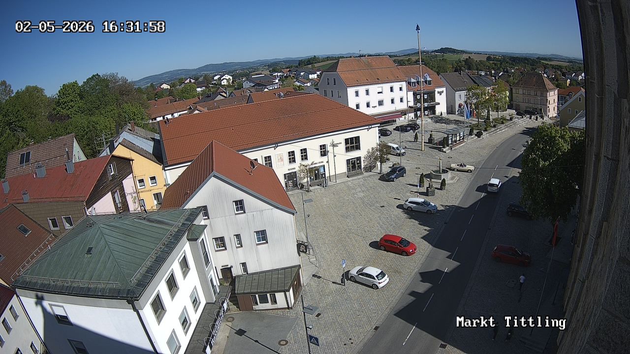Archived image Webcam Tittling Market Square