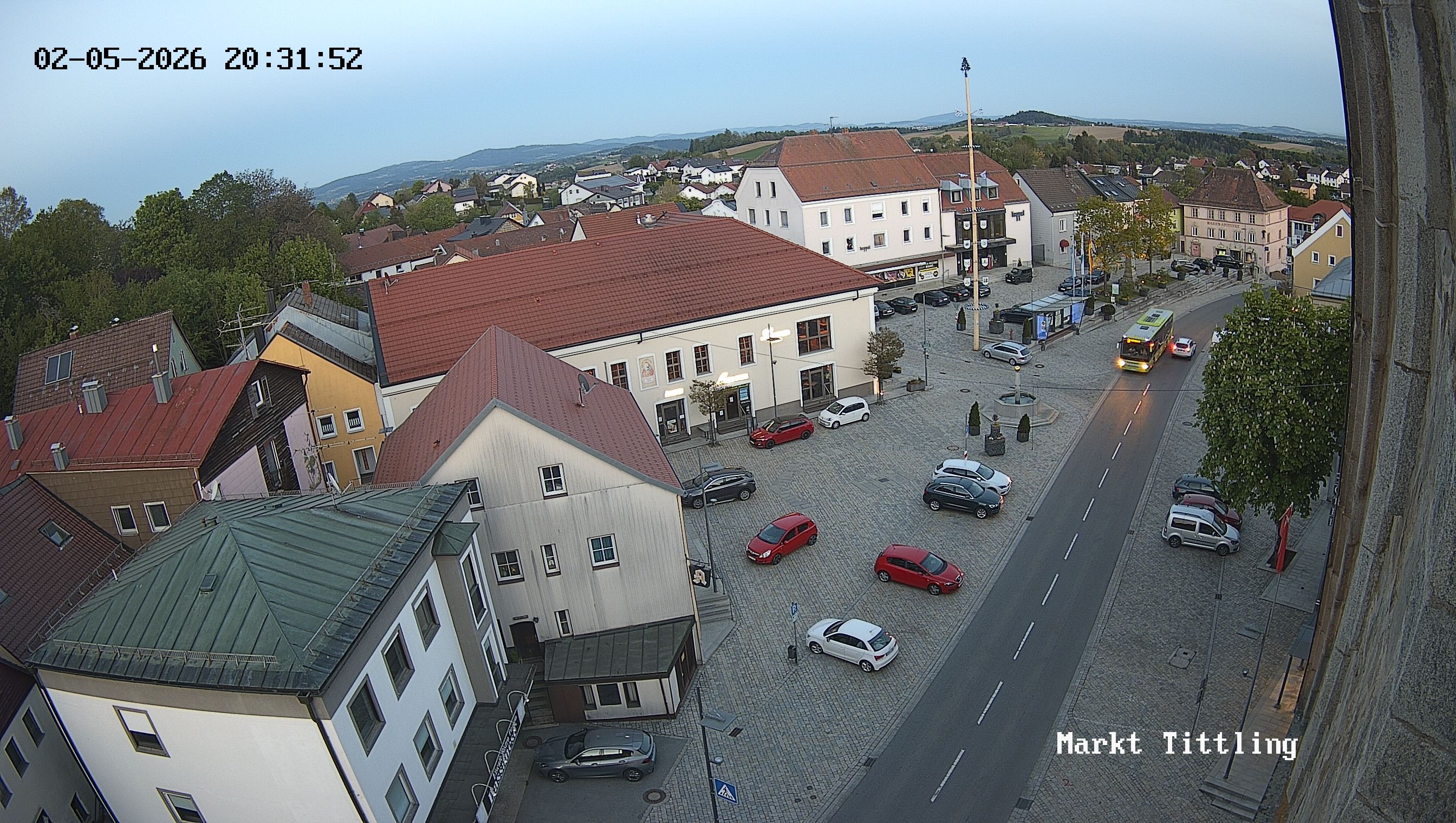 Archived image Webcam Tittling Market Square