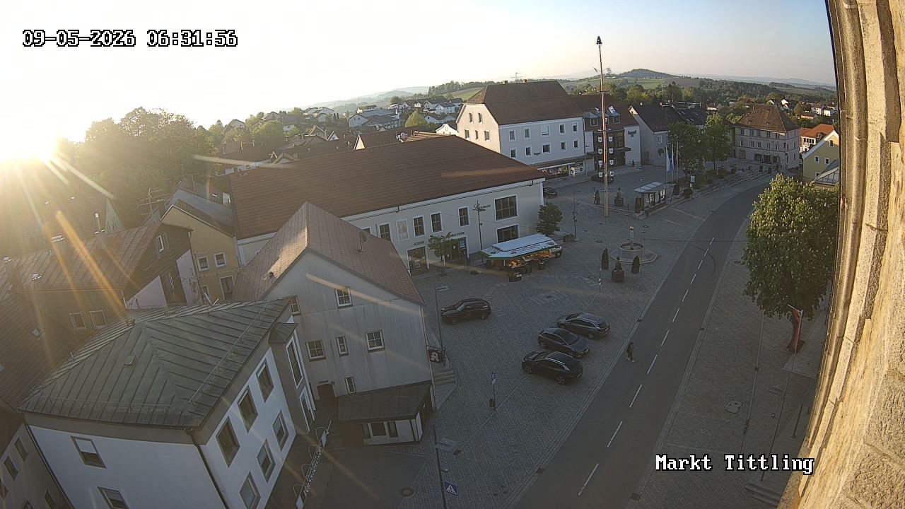 Archived image Webcam Tittling Market Square