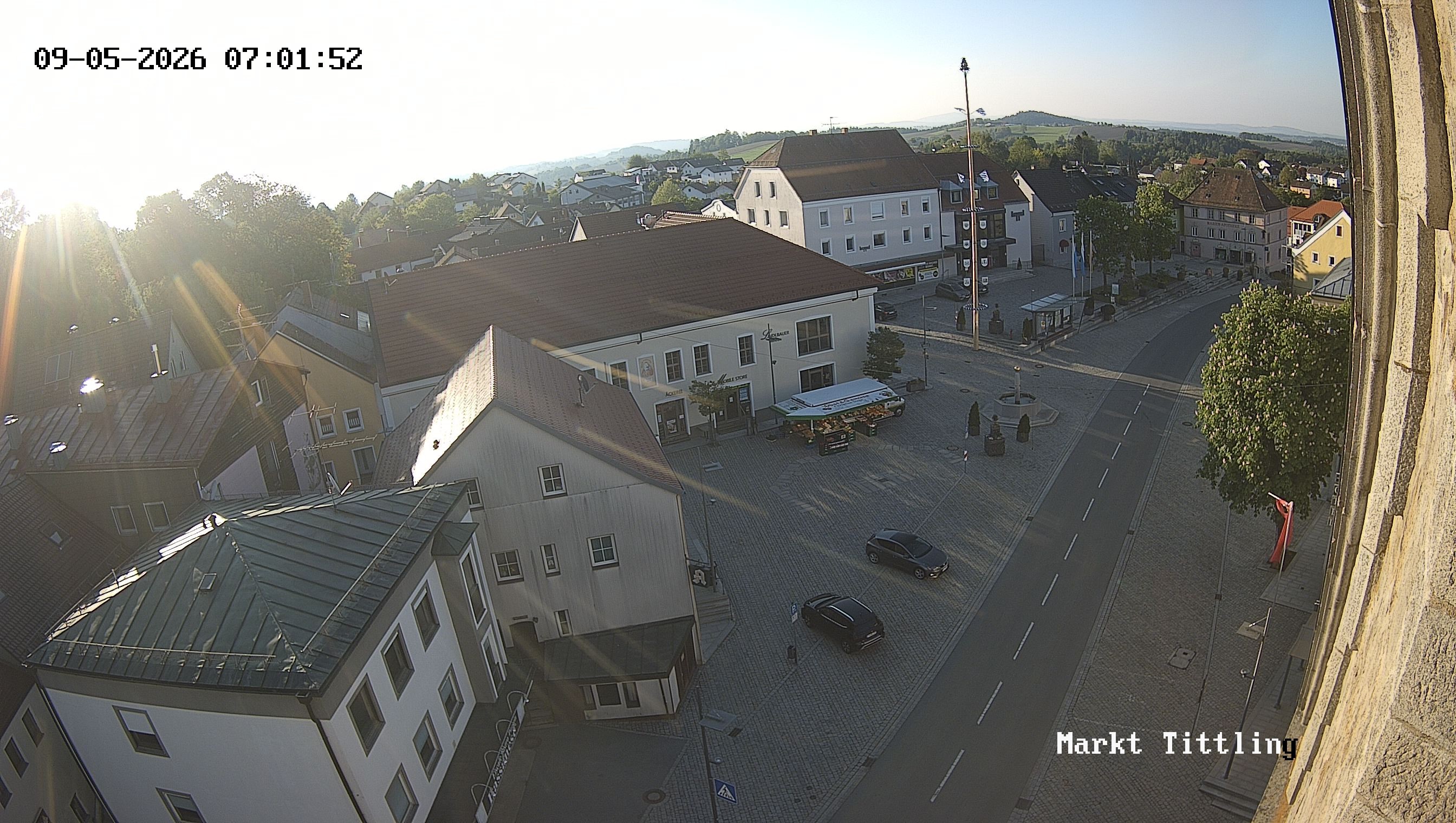 Archived image Webcam Tittling Market Square