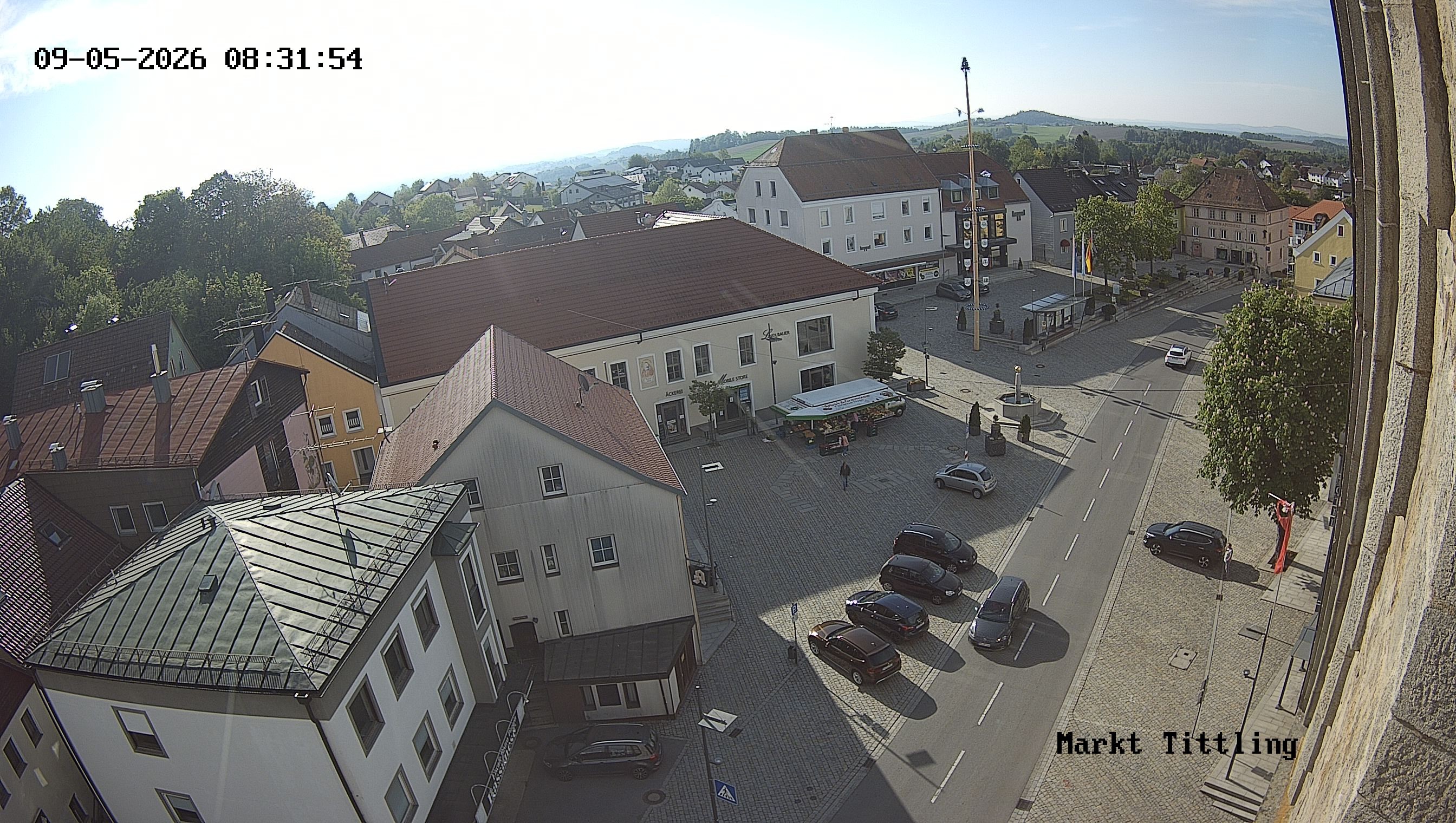 Archived image Webcam Tittling Market Square