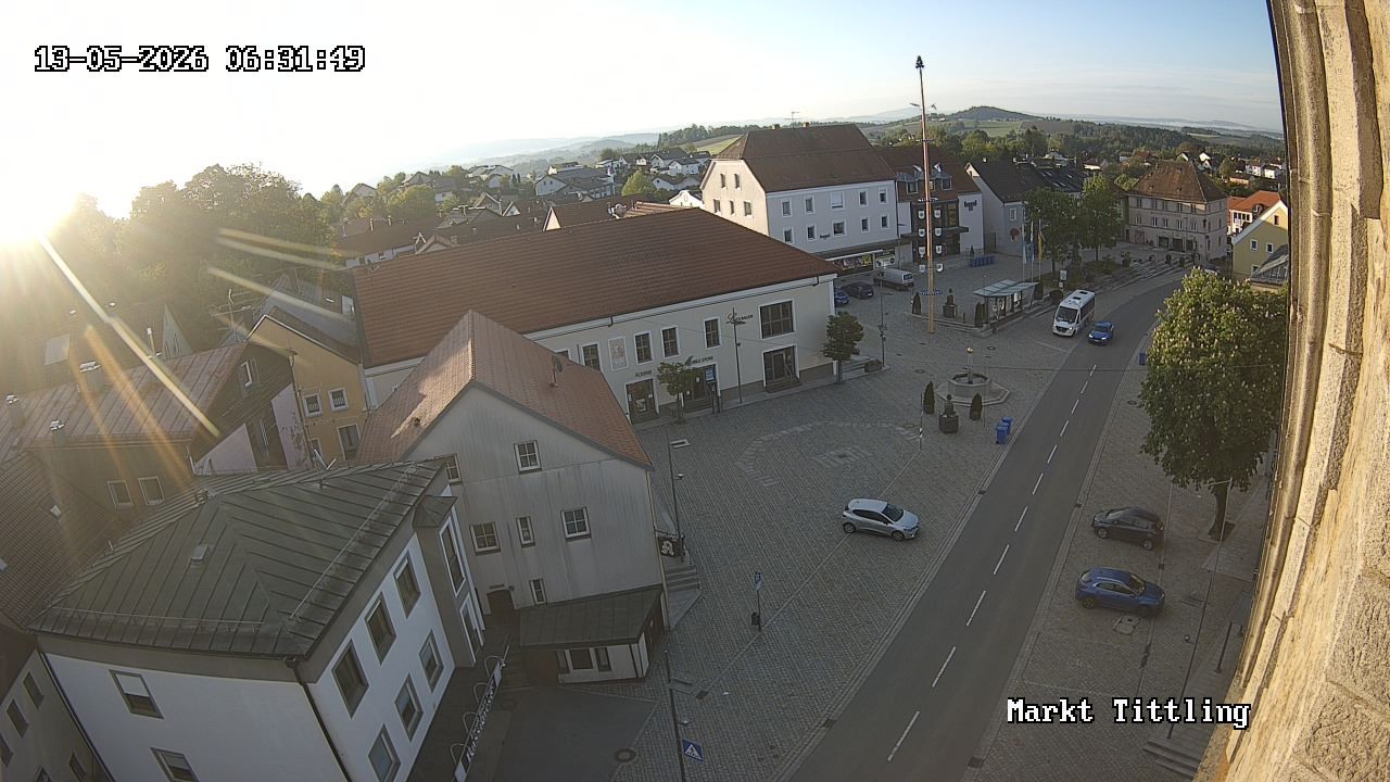 Archived image Webcam Tittling Market Square
