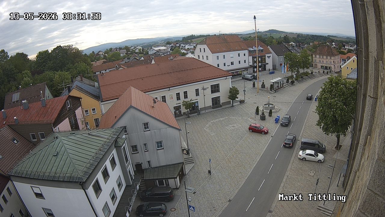 Archived image Webcam Tittling Market Square