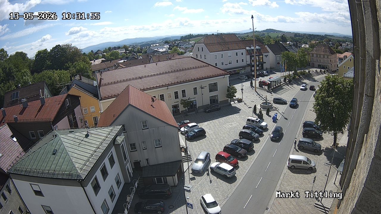 Archived image Webcam Tittling Market Square