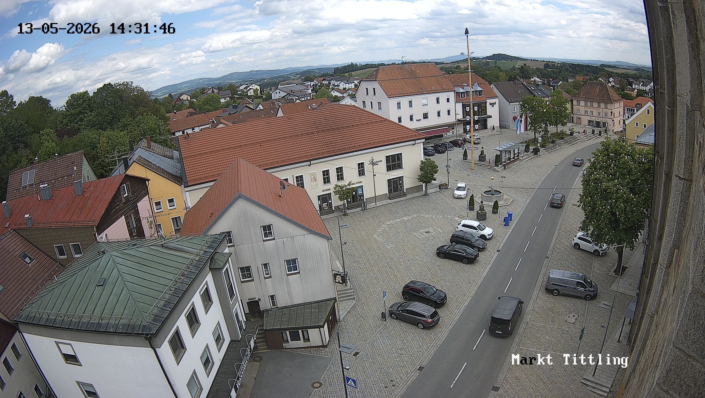 Archived image Webcam Tittling Market Square