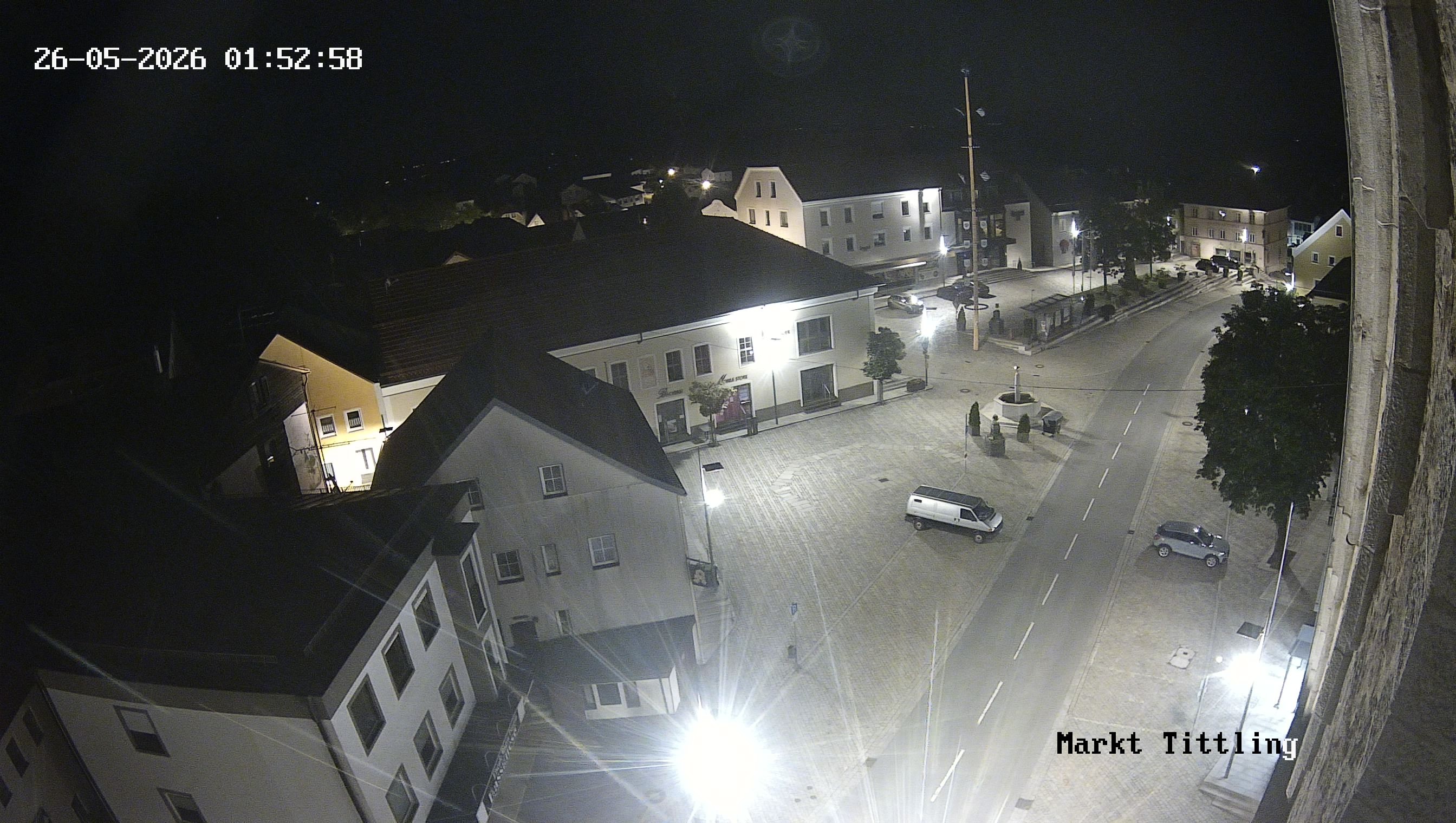 Archiv Foto Webcam Marktplatz in Tittling