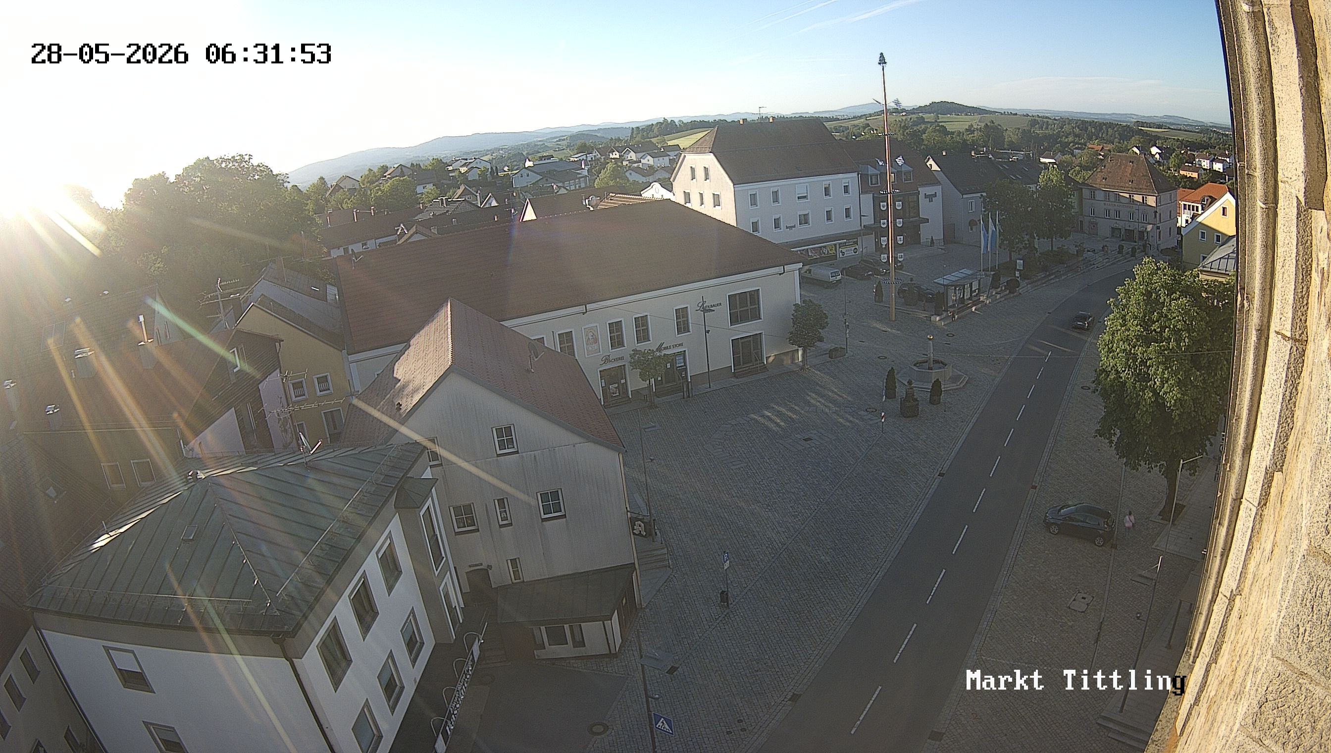 Archived image Webcam Tittling Market Square
