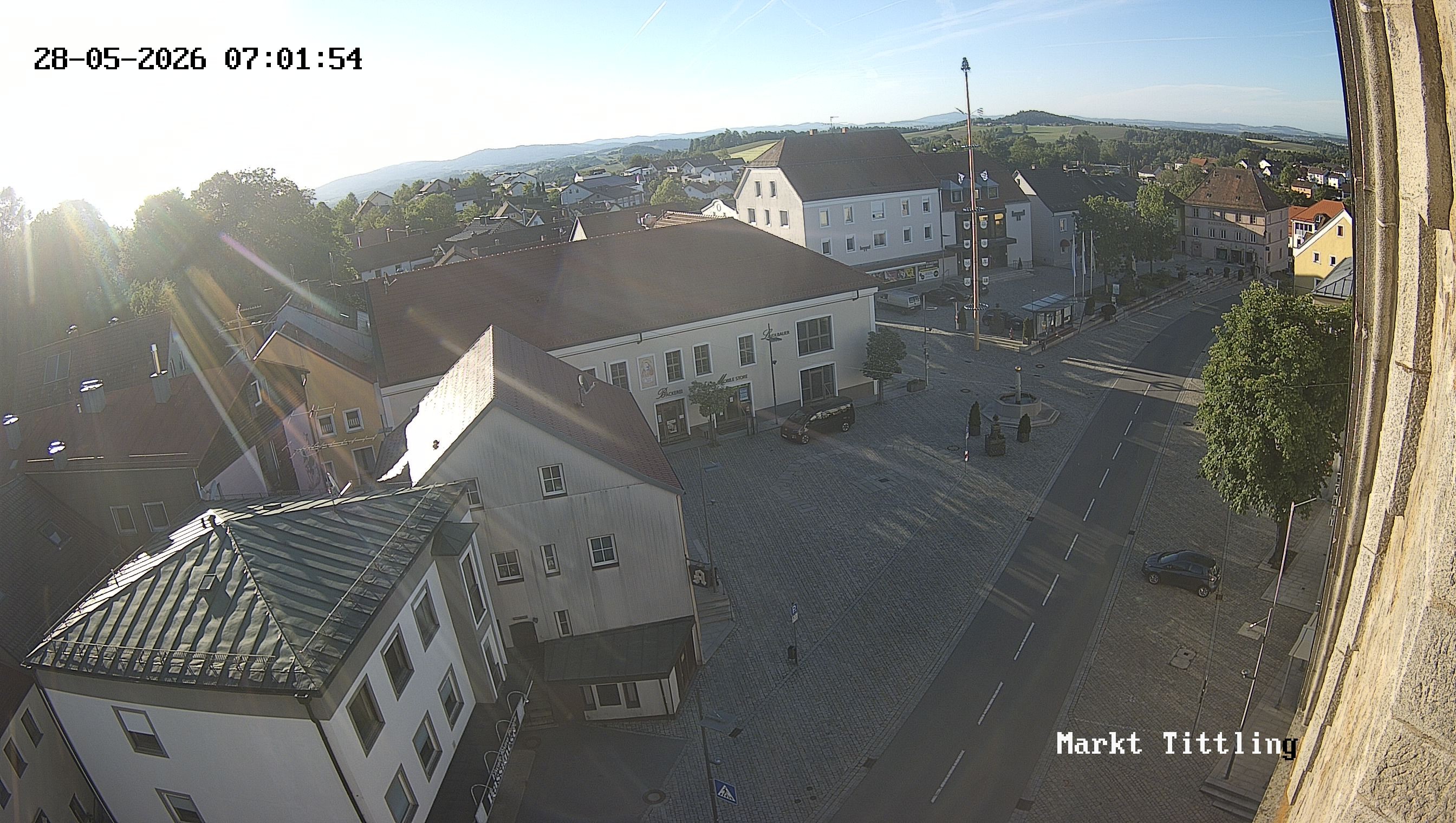 Archived image Webcam Tittling Market Square