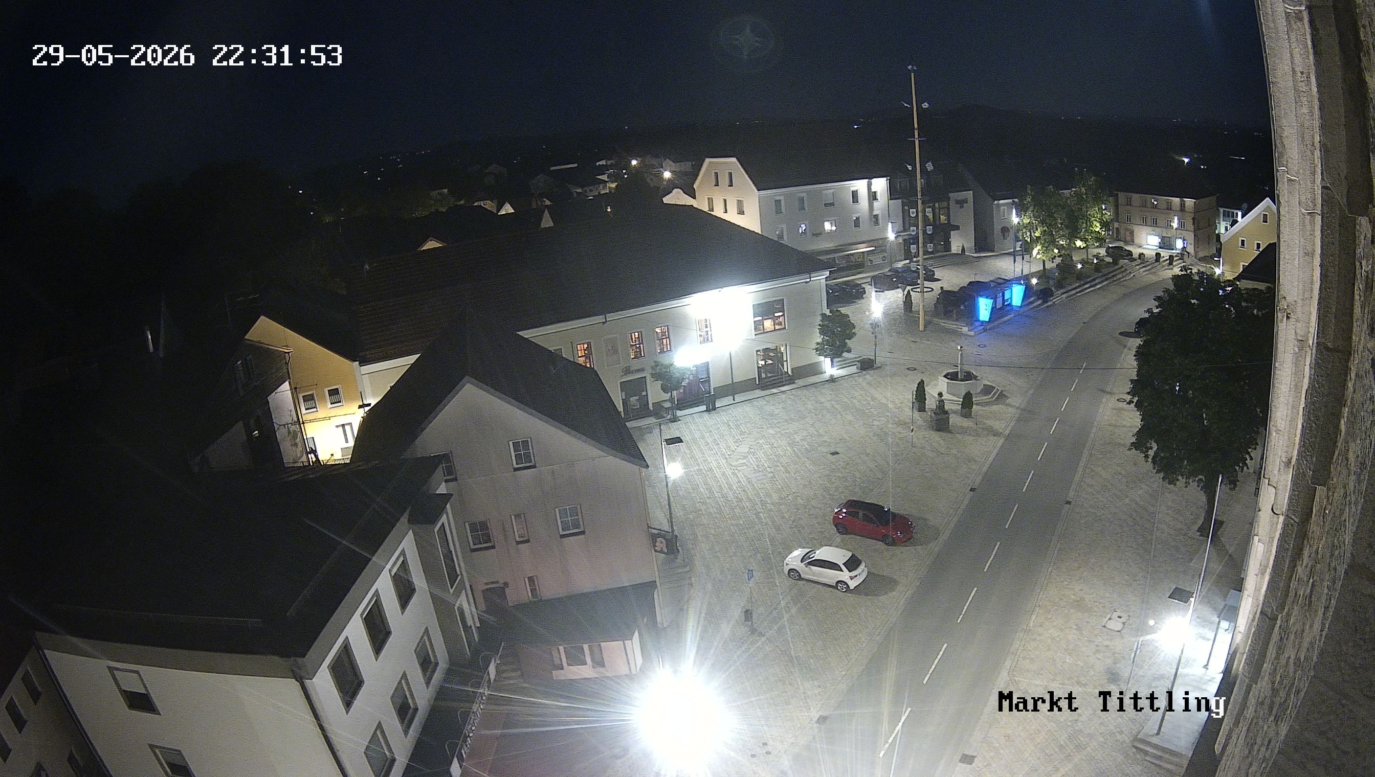 Archiv Foto Webcam Marktplatz in Tittling