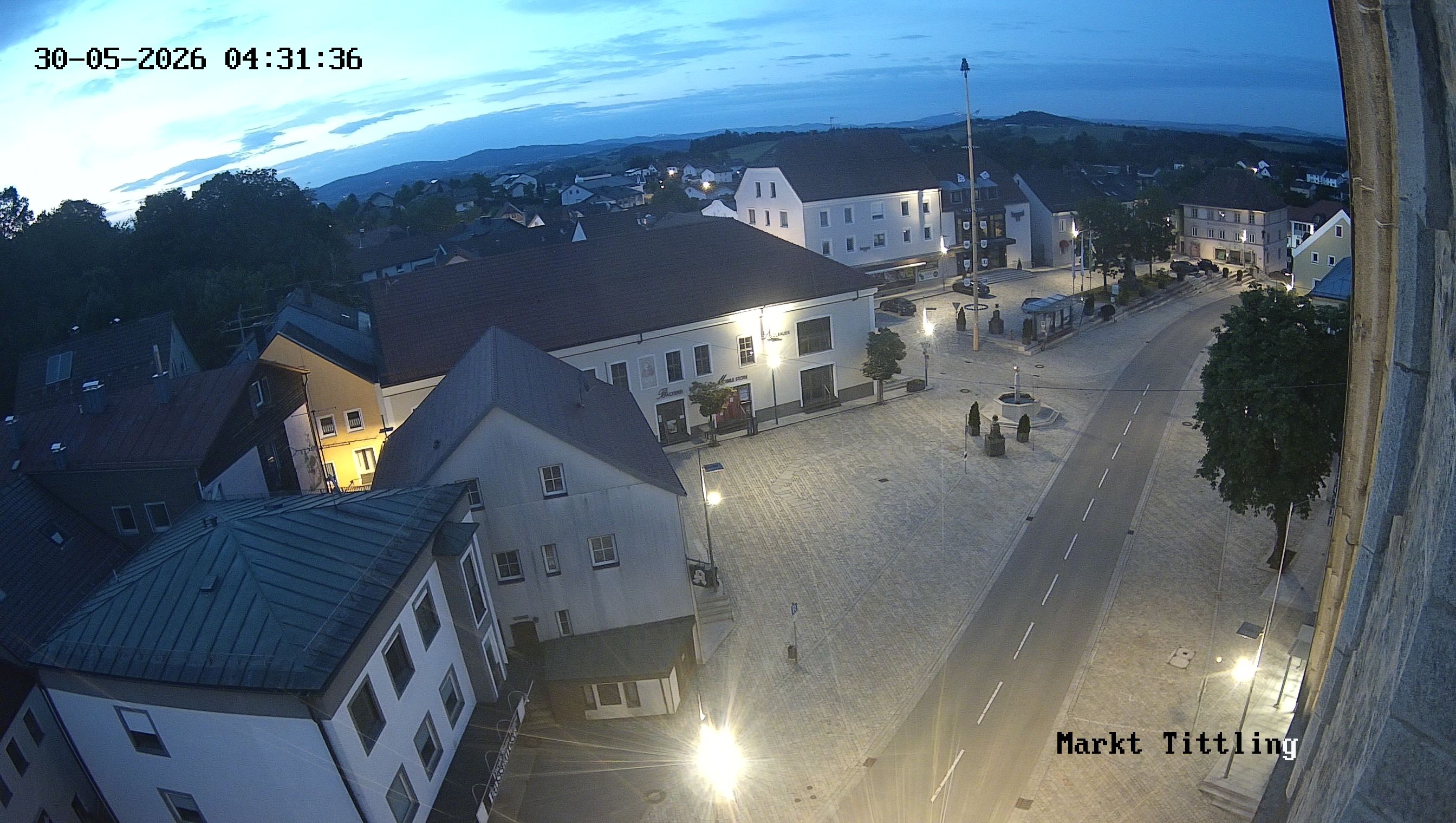 Archived image Webcam Tittling Market Square