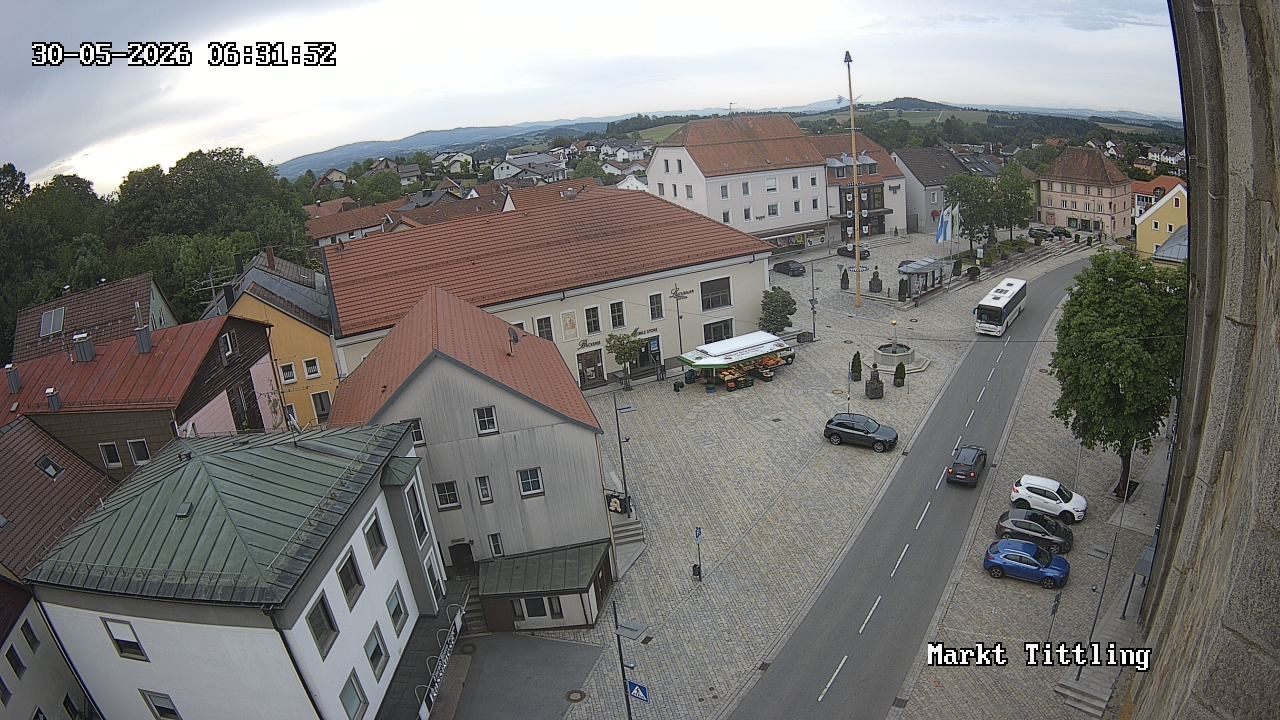 Archived image Webcam Tittling Market Square