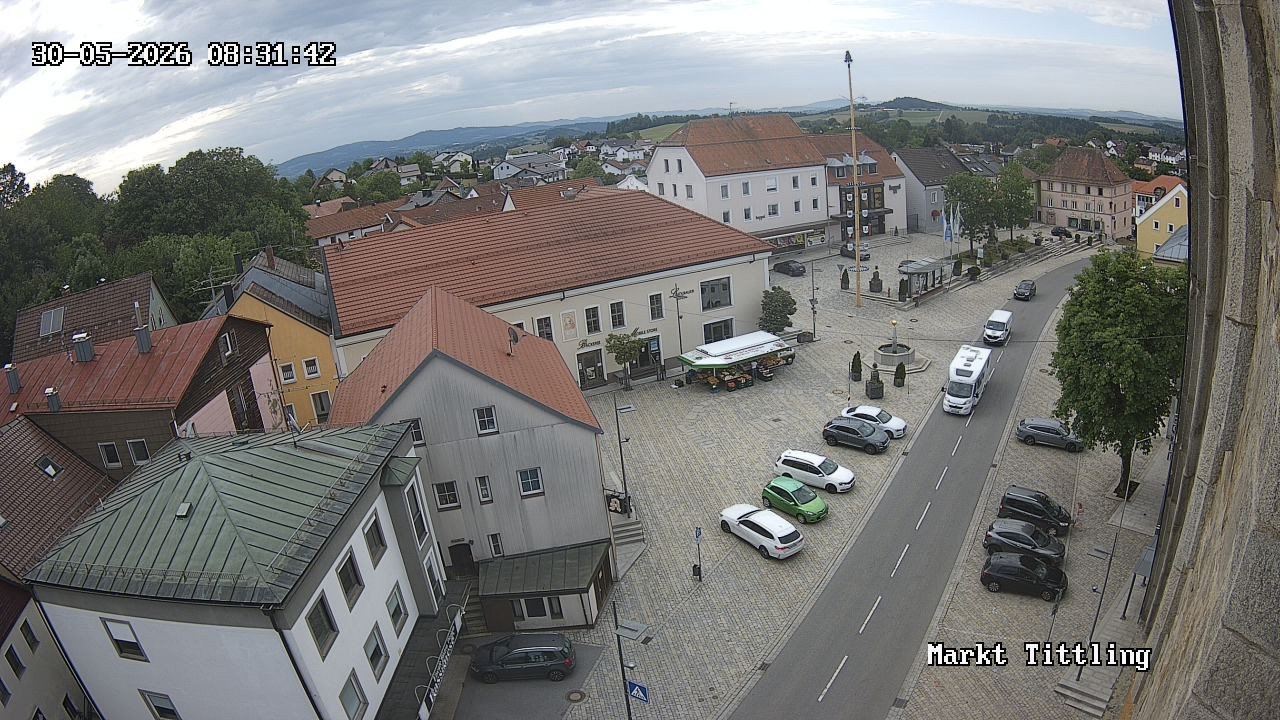 Archived image Webcam Tittling Market Square