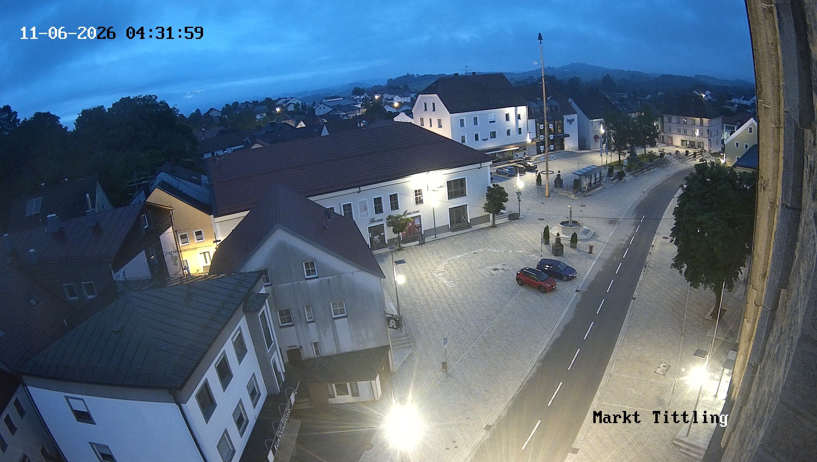 Archived image Webcam Tittling Market Square