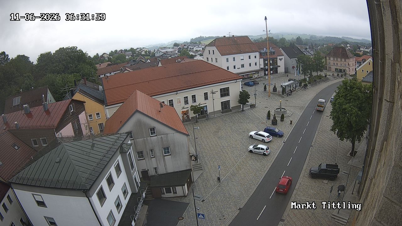 Archived image Webcam Tittling Market Square