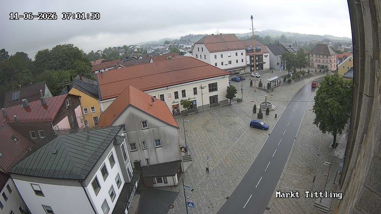Archived image Webcam Tittling Market Square
