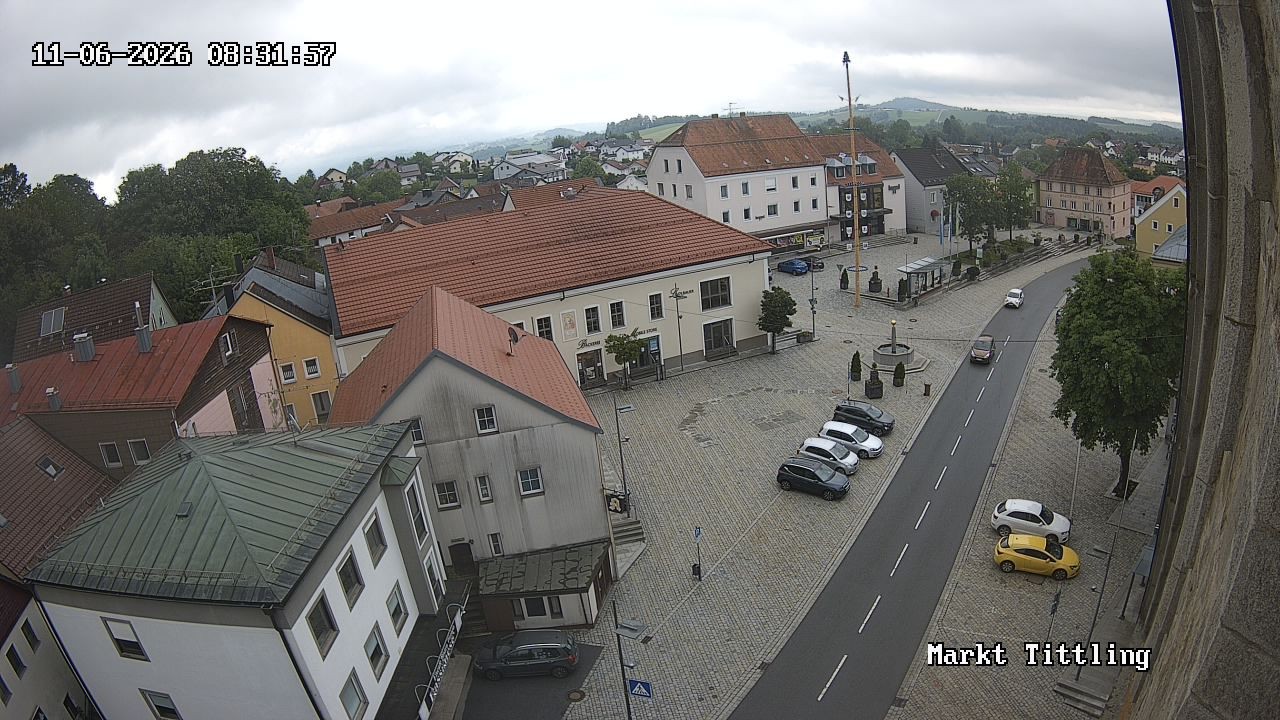 Archived image Webcam Tittling Market Square