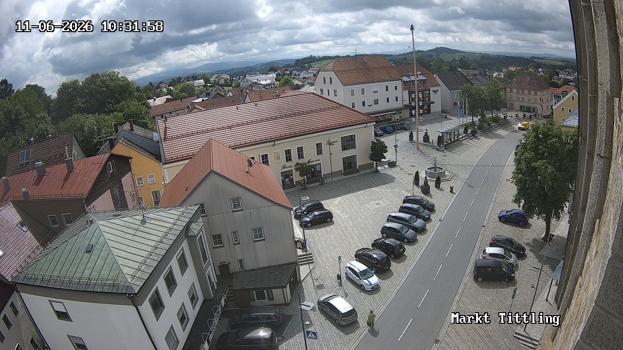 Archived image Webcam Tittling Market Square