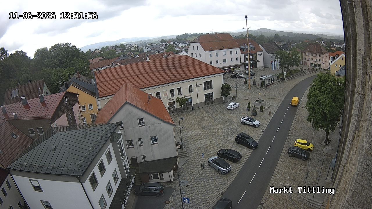 Archived image Webcam Tittling Market Square