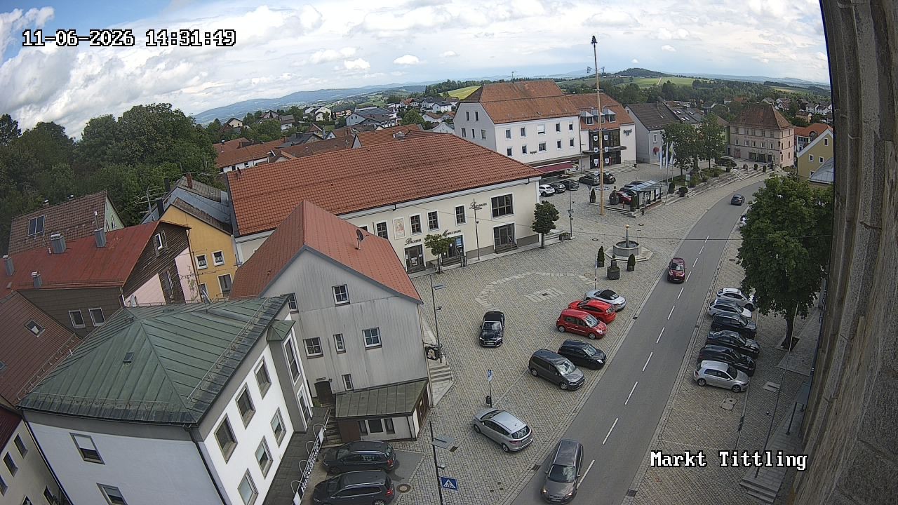 Archived image Webcam Tittling Market Square