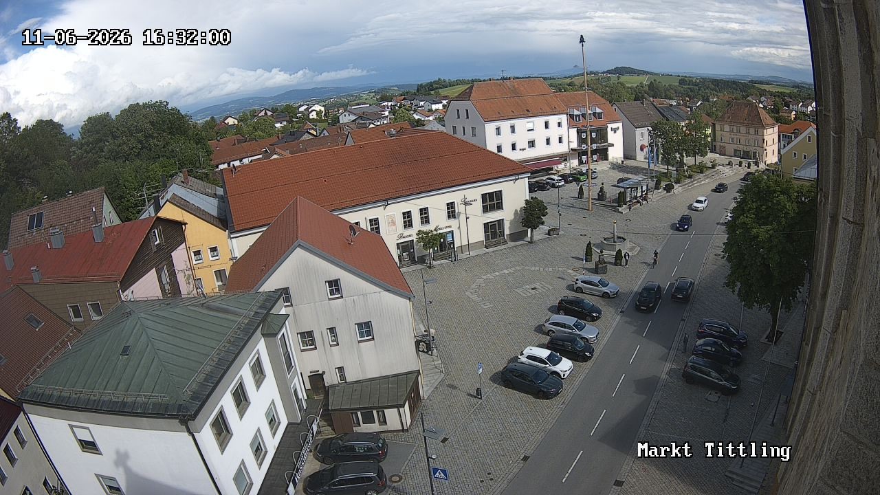 Archived image Webcam Tittling Market Square