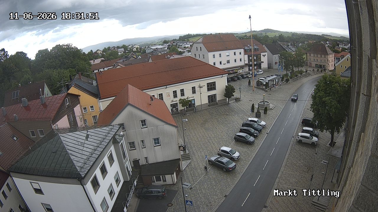 Archived image Webcam Tittling Market Square