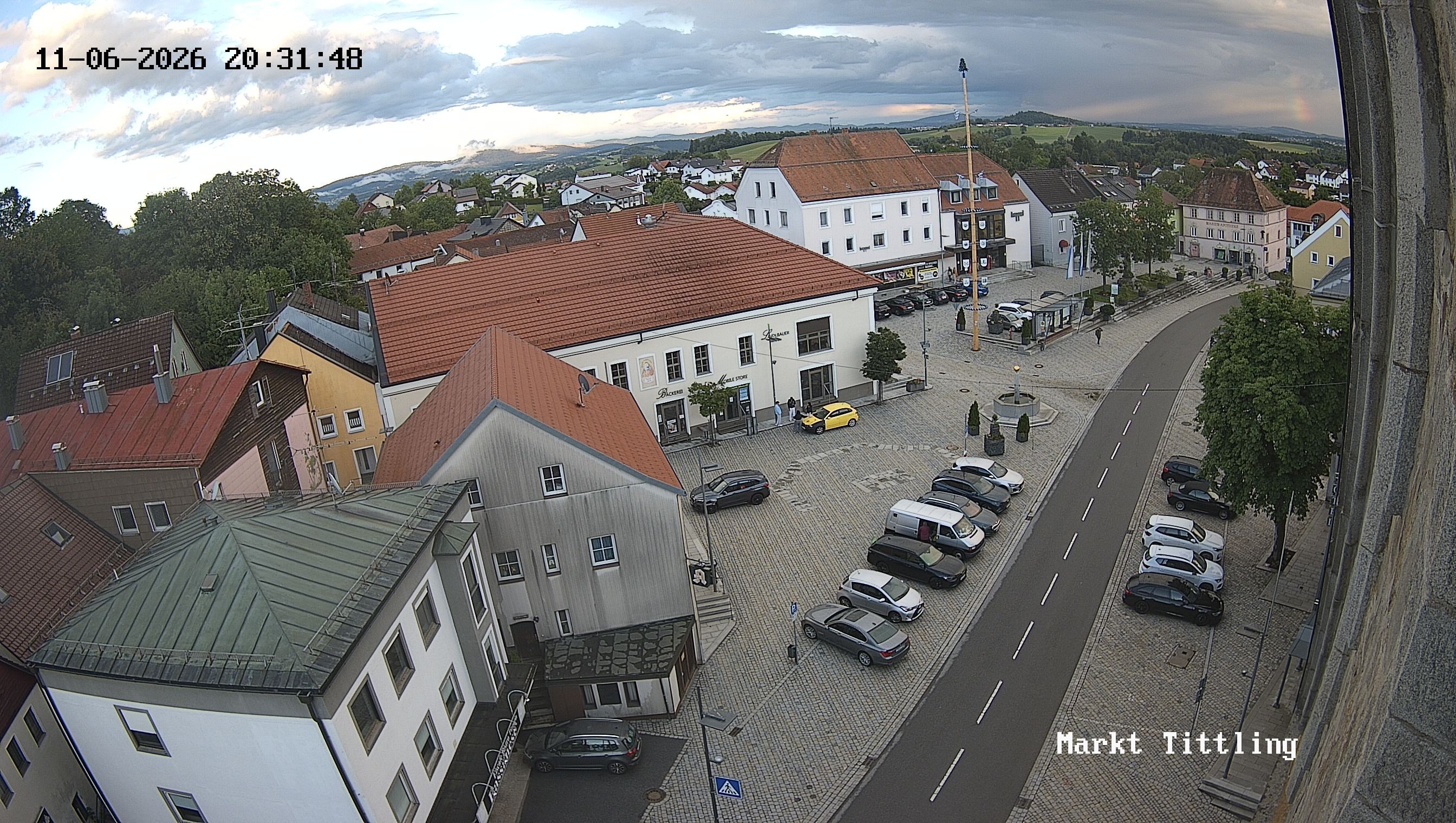 Archived image Webcam Tittling Market Square