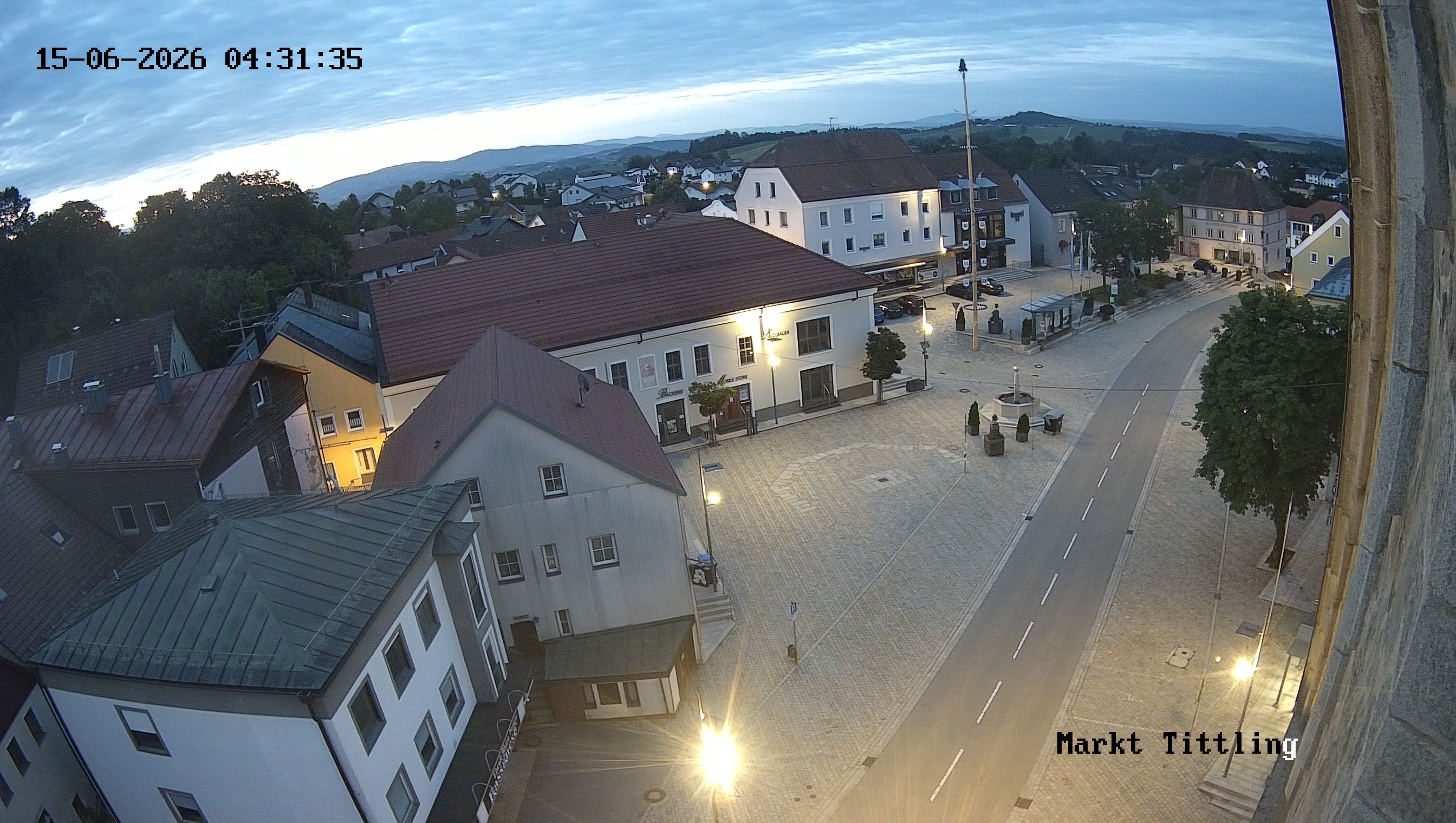 Archived image Webcam Tittling Market Square