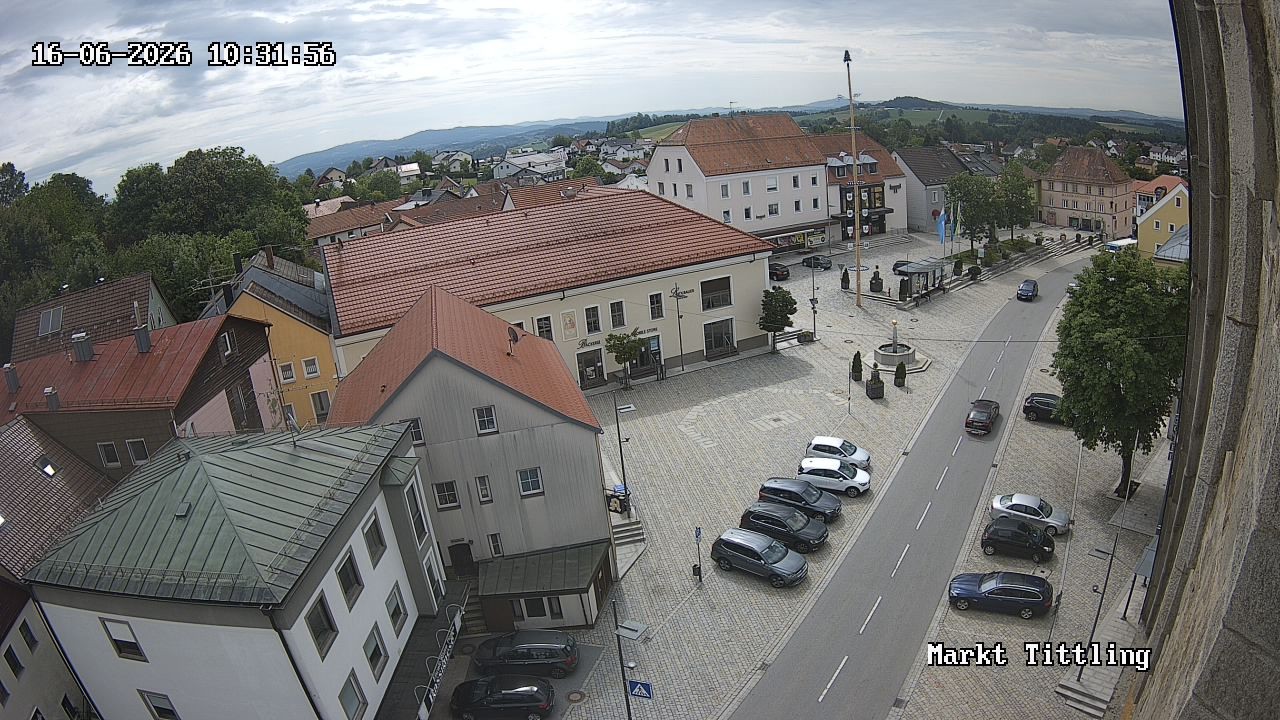 Archived image Webcam Tittling Market Square