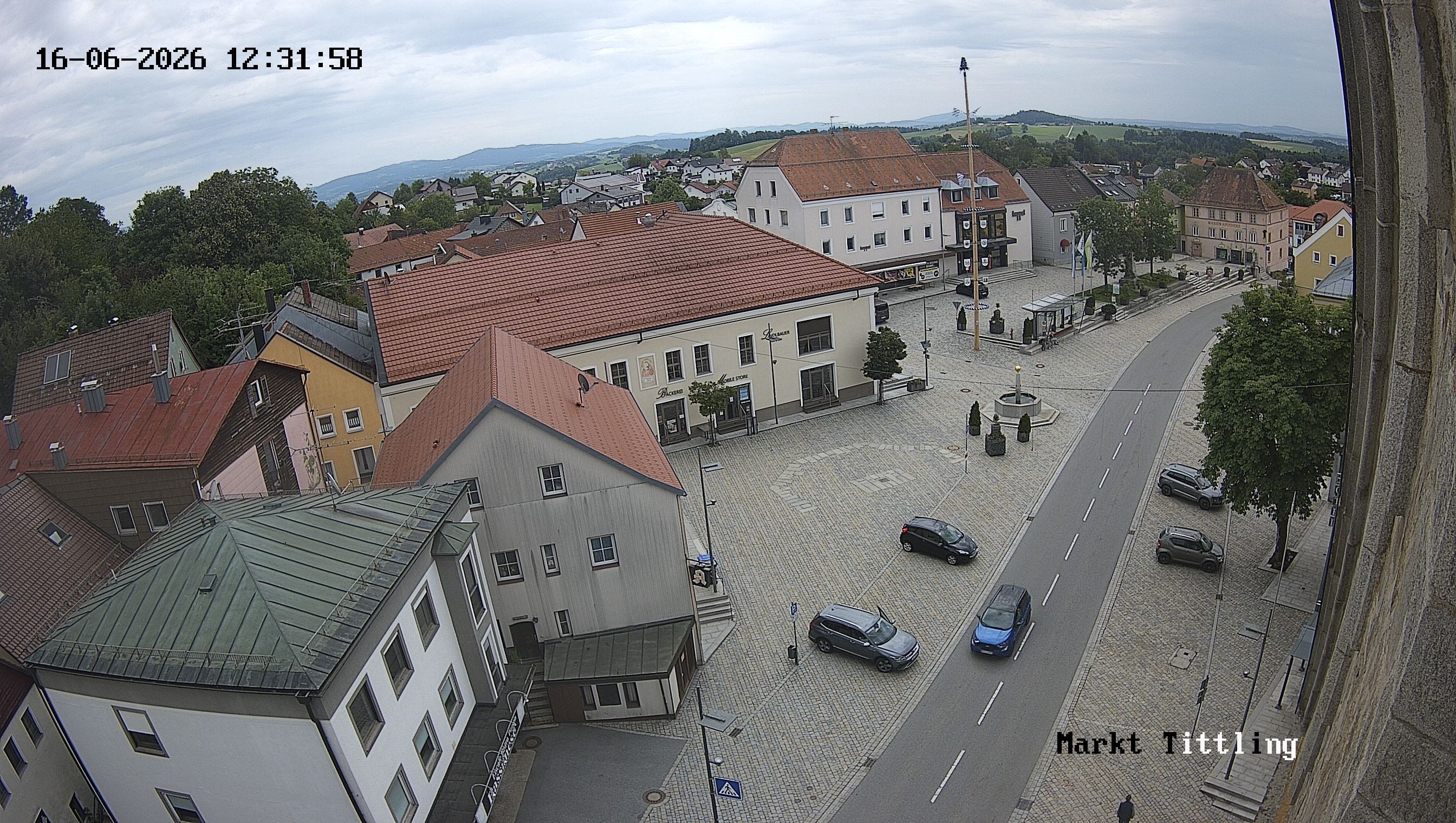 Archived image Webcam Tittling Market Square