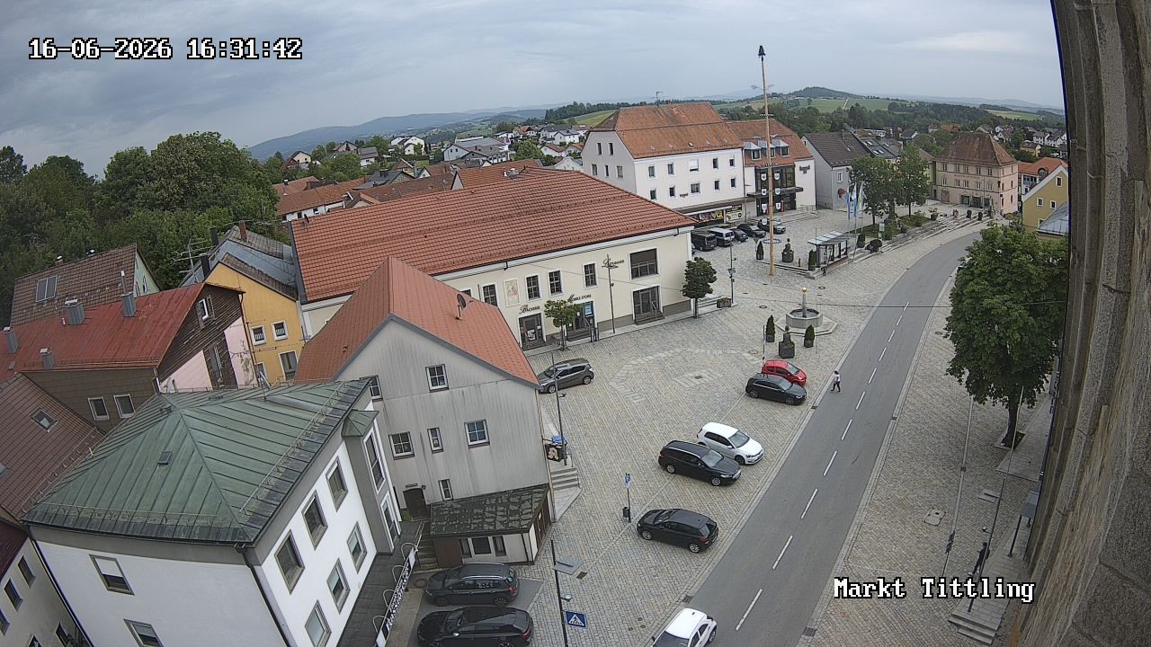 Archived image Webcam Tittling Market Square
