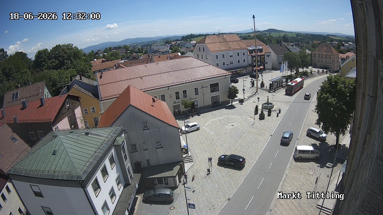 Archived image Webcam Tittling Market Square