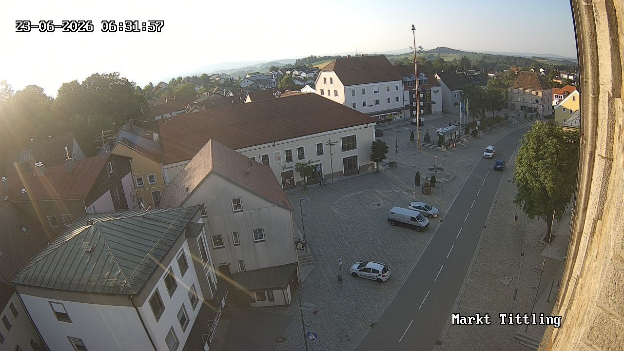 Archived image Webcam Tittling Market Square